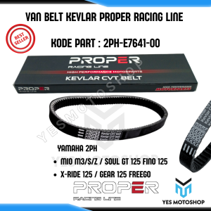 VANBELT V-BELT KEVLAR PROPER RACING LINE MIO M3 MIO Z MIO S SOUL GT 125 FINO125 X-RIDE 125 GEAR125