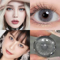 【2025 Paling Tren】🔥Magister Softlens Ukuran 14 Normal Soflens 1 Pasang Lensa Kontak Warna Ochre Grey Soflen Korea Aesthetic. 