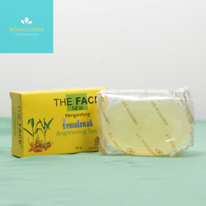 Sabun Temulawak The Face 40gr/The Face Temulawak Bar Soap Transparant 40gr Isi 3/Sabun Temulawak/Sabun Temulawak The Face By Cressindo Kusuma/Sabun Membersihakan Wajah/Sabun Memudarkan Flek Hitam/Sabun Brightening Soap/Sabun Wajah/Sabun Mencerahkan
