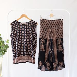 Set Batik Wanita Modern: Celana Panjang Batik, Set Batik Kulot Lebaran, dan Batik Kondangan Parang Wayang