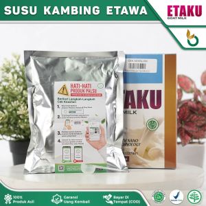 Susu Etaku Untuk Tulang Obat Patah Tulang Akibat Jatuh Kecelakaan Tulang Patah Tulang Keropos Tulang Retak Tulang Remuk Tulang Ngilu Osteoporosis Osteoarthritis - Obat Tulang dan Sendi Susu Kambing Etaku Asli Original BPOM