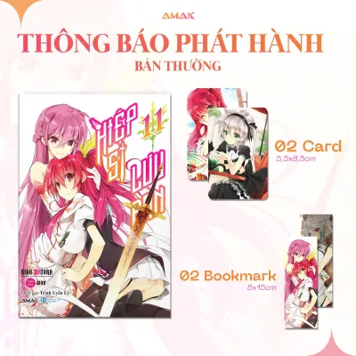 Hiệp Sĩ Lưu Ban – Tập 11 - Amak Books - Tặng kèm Bookmark Postcard cho mọi cuốn sách