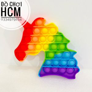 [HOT - NHIỀU MẪU] Đồ chơi bóp bong bóng Pop It giảm stress giúp giải trí giảm căng thẳng hình hoa quả khủng long