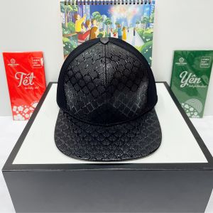 Mũ Snapback Da Đen TrơnFrom Chuẩn Lòng Sâu.