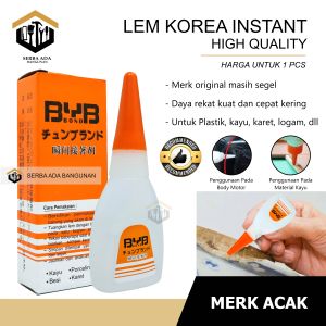 LEM TETES KOREA ARTICO ORIGINAL / INSTANT GLUE SUPER KUAT DAN CEPAT KERING MULTIFUNGSI SERBAGUNA