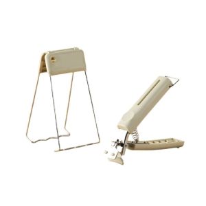 ที่จับแผ่นเพลทร้อน+เตาไฟฟ้ากันโดนลวก2ชิ้นคลิปหนีบชามทนความร้อนได้สำหรับทำอาหารในครัว