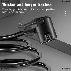 [COD] Bsuimki Bicycle Air Pump Extension Tube Pump Bicycle Hose Air Pump Connector Bike Air Pump Tire Inflator Nozzles Accessories Pump Hose