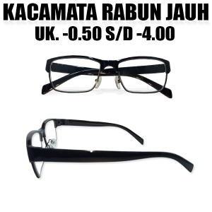 KACAMATA LENSA MINUS kacamata pria dan wanita kacamata untuk baca jarak jauh -0.50 sampai -4.00