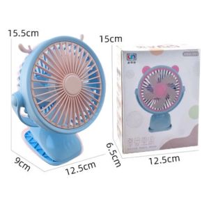 Clamp Fan | Portable USB Rechargeable Clip Fan | Strong Wind Table Fan | Student Dormitory Silent Fan