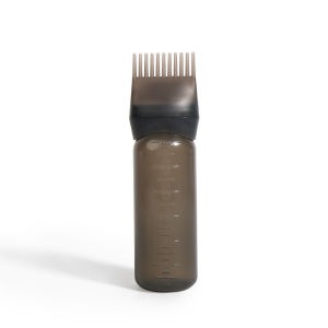 CLM ขวดย้อมสีผม พร้อมแปรง ขนาด 170 มล. สําหรับร้านทําสีผม ตัวขวดมีสเกล  Hair dye bottle