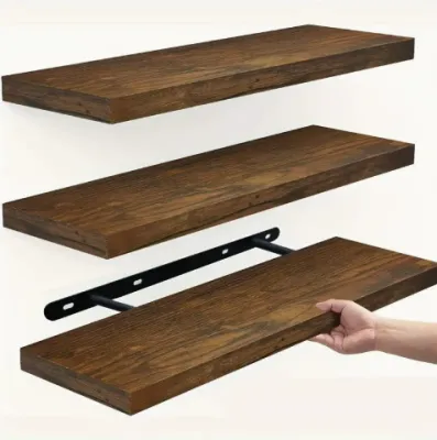 【40*15CM】 Floating Shelves for Wall Bedroom Living Room Kitchen Hanging Shelf for Books