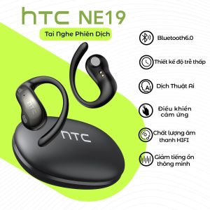 HTC NE19 Tai Nghe Phiên Dịch tai nghe bluetooth 6.0 Tai nghe không dây âm thanh nổi HiFi Al Tai nghe không dây dịch