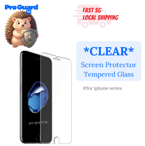 [SG] Clear Tempered Glass iPhone SE 2022 iPhone SE 2020 8 7 Plus Screen Protector