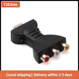 【Local shipping】 Flexible Portable HDMI to 3 RCA Video Audio AV Adapter Component Converter
