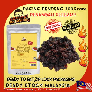 Daging Dendeng Melenting Premium Pack MR MELTING Travel READY STOCK 100gram 200gram Food Halal