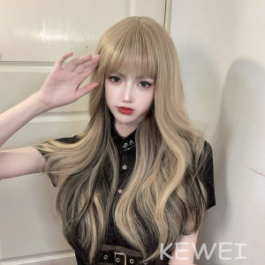 假发女长卷发大波浪奶金黑棕可爱Lolita少女蓬松jk全头套假发批发