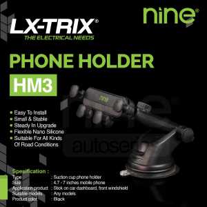CAR HOLDER HP MOBIL 9NINE LX-TRIX HM3 & HM5 SUCTION CUP