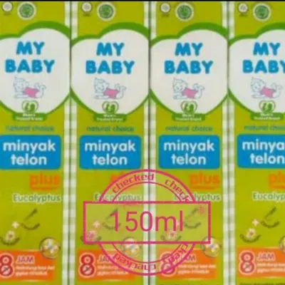 My Baby Minyak Telon Plus Eucalyptus 150ml(2pcs) murah gratis ongkir