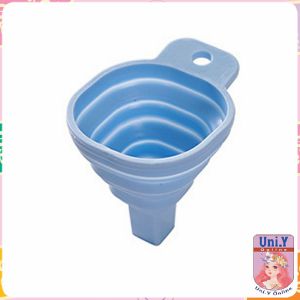 Uni.Y กรวยซิลิโคน พับเก็บประหยัดพื้นที่ แขวนง่าย พกพาสะดวก กรวยกรอกน้ำ กรวยแบบพกพา Silicone funnel