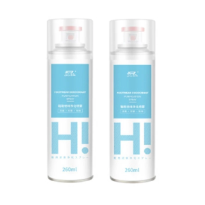 260ml Deodorizing Shoe Spray Foot Sanitizer Deodorant Antibacterial Air Freshener