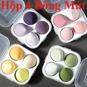 Set 6 Mút Trang Điểm Bọt Biển Nhiêu Màu Sắc