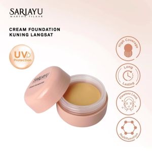 Klik-Beli Sariayu Cream Foundation 13gr Kuning Langsat / Kuning Gading / Kuning Pengantin - For All Skin Types