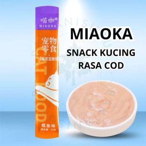 Satu PCS MIAOKA SNACK KUCING Creamy Makanan