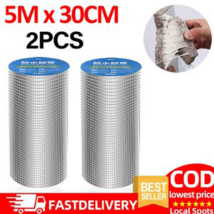 5M-30M The best Aluminum Foil Tape Super Fix Repair Wall Crack Waterproof Tape Buty Waterproof Tape For roof leak Roof Sealant Wall Crack