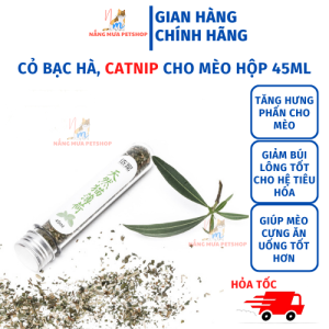 Catnip cỏ bạc hà cho mèo giảm tress ống 45ml