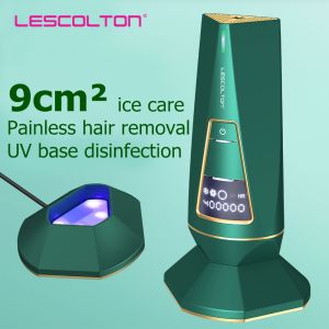 Lescolton Newest IPL Epilator Icecool Laser Hair Removal Photon Depilation Machine UV Sterilization Women face Men Depilador