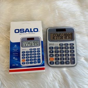 เครื่องคิดเลข หน้าจอ 10หลัก OSALO OS-1M  ขนาด 8x12cm.