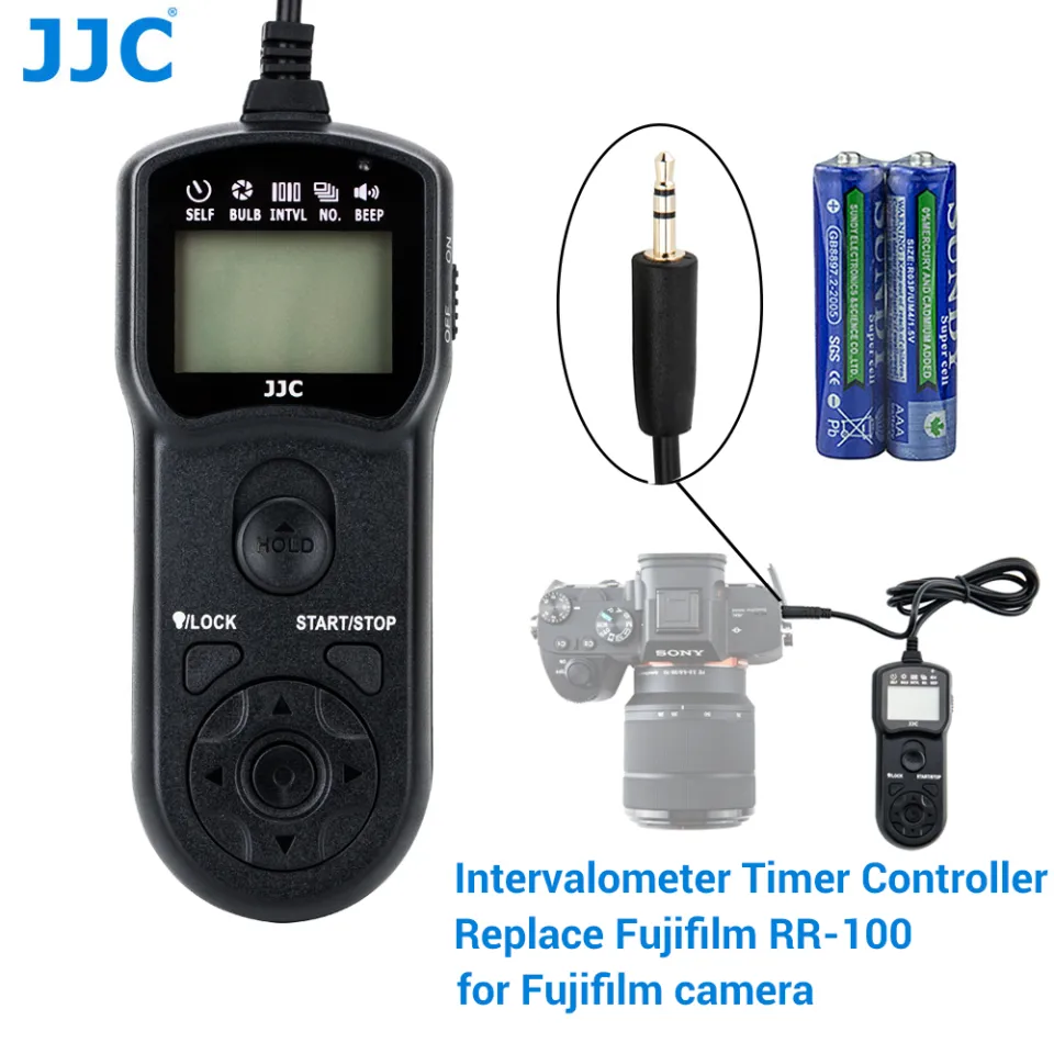 JJC Intervalometer Timer Remote Controller for Fuji Fujifilm
