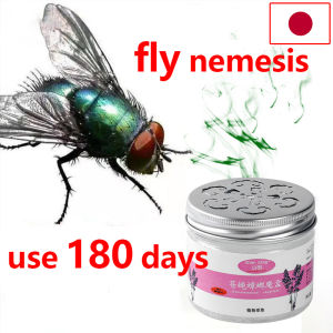 Japan 100% repelling flies Fly Killer Bait Within100M no flies No effect on children pregnant andinfants 360°non-toxic drive away 120G One bottle lasts 120 days Repel flies cockroaches Insect repellent Safely repels flies fly buster