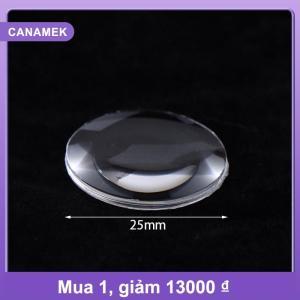 【CANAMEK】 5pcs Acrylic ống kính quang học 25mm 37mm Đường kính Plano lồi ống kính VR Kính Aspherical ống kính PMMA ống kính