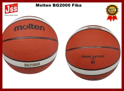 JSS Molten BG2000 Fiba Approved Original Rubber Basketball With Pinball