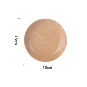 SWEET Thiết kế nội thất Bằng gỗ Beech Người giữ Snack Bánh Bộ đồ ăn Đĩa ăn tối Bộ đồ ăn Đĩa tráng miệng Khay phục vụ