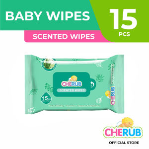 Cherub Baby Wipes 15`s Scented
