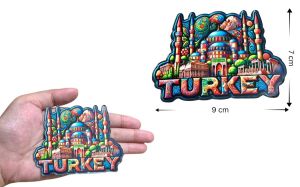 Turkey Souvenir Ref Magnet – Fridge Magnet | Travel Souvenir Gift