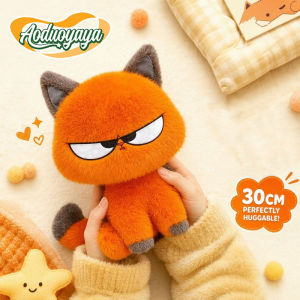 Aoduoyaya 30CM Orange Cat Plush Toy Soft Stuffed Kitten Doll Cute Animal Mainan Comel Birthday Gift Home Decor