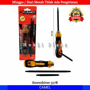 OBENG BOLAK BALIK FLEKSIBLE TREK T CAMEL 317 OBENG 2 WAY BB PLUS MIN