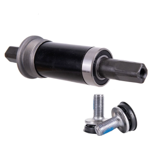 Bicycles Bottom Bracket Square Tapered Bottom Bracket with Waterproofs Screw for Square Tapered Spindles Crank Enduring