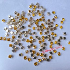 Payet Cangkang ss 20 1 Lusin (12 Butir) dengan Diamond 3D Grade A untuk Jahit