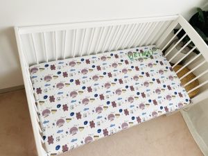 Ga chống thấm 2 lớp Cotton TILO các size giường cũi lau được không nóng bí không sột soạt giặt máy