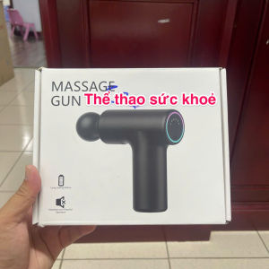 MÁY MASSAGE CẦM TAY MINI 6 CHẾ ĐỘ 4 ĐẦU MASSAGE TÍCH ĐIỆN GIẢM ĐAU NHỨC -BẢO HÀNH 6 THÁNG