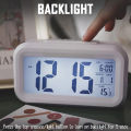 (SG STOCK) Battery Alarm Clock Operated LCD Display Digital Smart Small Snooze Temperature/Many colors/Easy to use. 