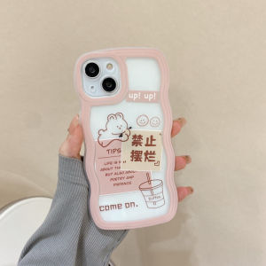 IPHONE Soft Case TPU Glossy Anti Pecah Desain Kelinci Untuk Iphone 11 12 PRO MAX XR XS MAX