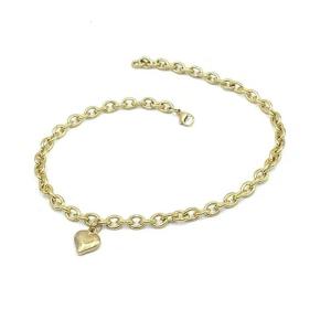 Puppies Collars for Wedding Cats Collar Heart Charm Metal Chain Holiday Collar Necklace Collar Pet Photo