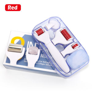 YOOKIILYE 8 In1 Derma Roller Micro Needle Roller Kit Micro-needling Roller Titanium Mezoroller Skin Care Sterile Device for Face Eye Body