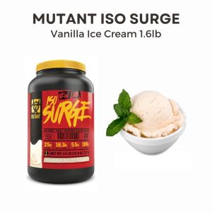 Mutant Hardcore ISO Whey Protein Isolate Low Carb Low Fat Build Muscle Digestive Enzyme 1.6lbs-5lbs