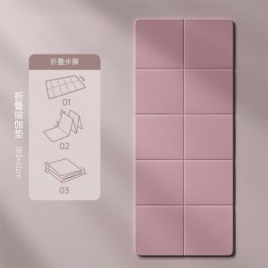 เสื่อโยคะ TPE พับได้ กันลื่น ดูดซับแรงกระแทก กันเสียง ไม่ใช่หอพักหญิงแบบพกพาเสื่อปูพื้นออกกำลังกายมืออาชีพ